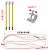 适用10KV高压接地线接地棒电站接地棒配电房接地线夹子25平方铜线 套餐十一：1米棒，1m*3+7m无包
