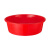 沸耐笙 FNS-33681 红盆加厚塑料物料清洗盆 34cm直径 1个