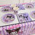 铭汇通生日桌布一次性 库洛米派对聚会防油儿童卡通主题布置装饰 新品紫色库洛米花样盘10个