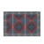 谋福（CNMF）505 酒店门口地垫进门塑料室外防滑入户门垫商用大门防尘地毯 灰块红刷（单刷）  90cmx150cm 