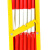 沸耐笙 FNS-21051 玻璃钢绝缘伸缩围栏可移动式围栏 高1.2M*长2.5米红白色 1件