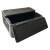 海斯迪克 epp保温箱 外卖生鲜运输保鲜箱便携物流折叠恒温箱 黑色380*380*220mm HKCX-337