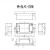 两路继电器模块控制高低电平触发开关点动自锁光耦隔离5V12V24V 两入一出不带数显 12V供电