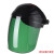 电焊面罩焊接工帽透气头盔 防飞溅防烤脸紫外线辐射护眼 黑顶二合一面罩(YH800)
