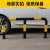 京速 M型钢管加厚护栏防撞停车位隔离警示道路防护 长1米M型60高【76管】  单位：个