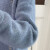 子牧棉麻冬装 女韩版高领毛衣宽松慵懒加厚外穿打底针织衫7252 米白 均码