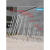 加厚升降铝合金人字梯子家用便携竹节伸缩梯多功能工程折叠阁楼梯 欧标5.8+5.8米人字梯带2根平衡