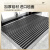 洁力（Clean Power）铝合金地垫公司门口防滑垫酒店地毯吸水定制灰色0.1平米 1.5壁厚