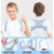 驼背器带防女坐姿儿童小学生治疗小孩子调整防止器直腰背带 蓝色-儿童成人通用-智能提醒器 均码