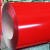 彩钢瓦铁皮板平板彩钢板雨棚板广告牌板镀锌板养殖板围挡板房屋瓦 0.5毫米厚1米宽一米长红色加厚6