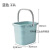 适配塑料加厚长方形手提桶桶塑料桶小方桶 蓝色11L