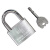 滇易采 YC-30445 包安装304不锈钢通开锁挂锁(40mm银色 单位:把)