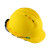 Dubetter安帽工地施工领导建筑工程国标电工安帽监理加厚印字 228(ABS)蓝(送检款)