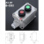 LA53系列防爆防腐防水防尘控制开关按钮盒 LA53-2(绿钮加红灯)