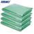 海斯迪克 HKY-87 商用彩色大号垃圾袋 分类袋 加厚塑料平口袋（100个）绿色60*80cm