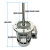 马达电机1P高温火牛工业烤箱鼓风风机380V750W加长轴电机风轮 单电机