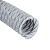 高温风管耐高温450度铁夹风管伸缩排气管通风管道排风软管阻燃 内径80mm*10米1根