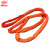怀鸽JA-A05彩色两端带环圆形柔性起重吊装带5t 长度10m 国标6倍安全系数 红色