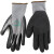 世达（SATA）FS0601 劳保手套双层丁腈磨砂掌浸涂层手套防滑耐磨防油水透气工作防护手套8英寸