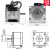 57步进电机57HS09扭矩1.2N二相四线混合马达3A雕刻机3D打印机配件 57步进电机 1.2N