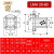 适用于双切边法兰石墨铜套加长直线轴承LMH6 8 10 12 16 20 25 30 35LUU LMH20LUU (54*8/32*20*80)