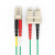 胜为FOCK-2050 电信级万兆铠装光纤跳线 LC-SC多模双芯5米 OM3室内抗拉尾纤缆
