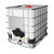 全新HDPE材质吨桶 柴油500/1000/1500L升塑料储水大容量一吨加厚化工桶 全新1000L65口径无阀门吨桶（白色）