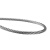 启宙 316不锈钢钢丝绳 防锈防腐蚀钢索绳护栏船用水泵钢丝绳子 4mm（7*7）10米 