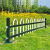 诺曼奇篱笆栏杆围栏锌钢护栏草坪护栏花园围栏市政护栏绿化栅栏围墙铁艺围栏栅栏U型草坪护栏0.4米高*1米价格