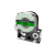 创硕（TECHAIN） KJM/PTe-721/SC9GW/LC-3GBP标签带 绿底黑字9mm宽 适用LW-C410 700 SR230 530C