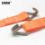安赛瑞 捆绑带 货车棘轮紧绳器 固定绳 橘色双钩 2.5cmx8m 2A01240