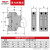 电气熔断器保险丝底座rt18-32陶瓷低压熔芯rt14-63熔断丝保险管 8A 10只装10×38