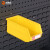 科瑞尼 JZKBG-05Y黄色背挂式零件盒百叶挂板通用挂式零件盒PP材质