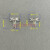 SEM凹槽钉形扫描电镜样品台专用FEI/ZEISSTescan直径12.7 4孔样品盒16120