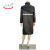 天意州 连体反光雨衣 长款大褂雨衣 徒步环卫雨衣 反光大褂雨衣（170）XL码