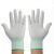 12付装薄款尼龙耐磨防滑PU涂掌涂指手套涂胶劳保工作手套