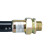 防爆软管连接管不锈钢管防爆配电接线箱橡胶软管螺纹绕性管穿线管 DN70*500(2.5寸)