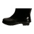 双安 绝缘靴 BX301 36码 半筒雨靴 30KV 黑色 防触电高压电工橡胶鞋 防滑耐磨
