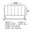 鸣固 不锈钢铁马护栏 幼儿园景区商场排队围栏 交通安全隔离栏 201材质32外管1*1.5m