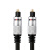 中视讯数字音频线OPTICA方型接口SPDIF7.1声道1-35米定制 黑色发烧级 15米