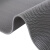 金诗洛 S型PVC镂空地毯 塑胶防水泳池垫浴室厕所防滑垫 4.5厚2.0m宽*1m灰色 JM0020
