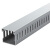 pvc塑料阻燃明装行线槽配电箱柜电线电缆明线u型配线槽灰色走线槽 灰色 （一箱） 40加厚（哑光） 新料20