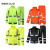 Shockclan反光雨衣分体套装双层交通工地外卖 300D荧光绿 L 