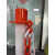 定制护栏围栏杆排队工地安全可移动警示柱链条停车警戒线室内外 红白6柱25米10钩+1挂牌+3灯