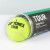 YONEX尤尼克斯网球比赛训练高弹力耐打有压球TBTR4黄色18筒整箱装