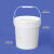 密封塑料桶级加厚工业用涂料油漆桶乳胶漆桶空桶5L10公斤20升 3L黑色-加厚款