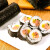 阿一波 寿司海苔紫菜包饭 寿司卷食材寿司料理家用海味即食烤海苔大片 7枚/17克+竹帘 17g