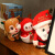 卡奇雅（KAQIYA）圣诞节日礼物平安夜礼物苹果圣诞老人公仔玩偶公司装扮节日礼物女 雪人 30厘米