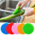 卫洋 WYS-1523 硅胶清洁洗碗刷  颜色随机4个装  不沾油去污擦拭布