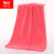 洛楚（Luxchic）420g洗车毛巾玫红色30*70x2条 擦车巾加厚抹布保洁清洁毛巾清洁用品